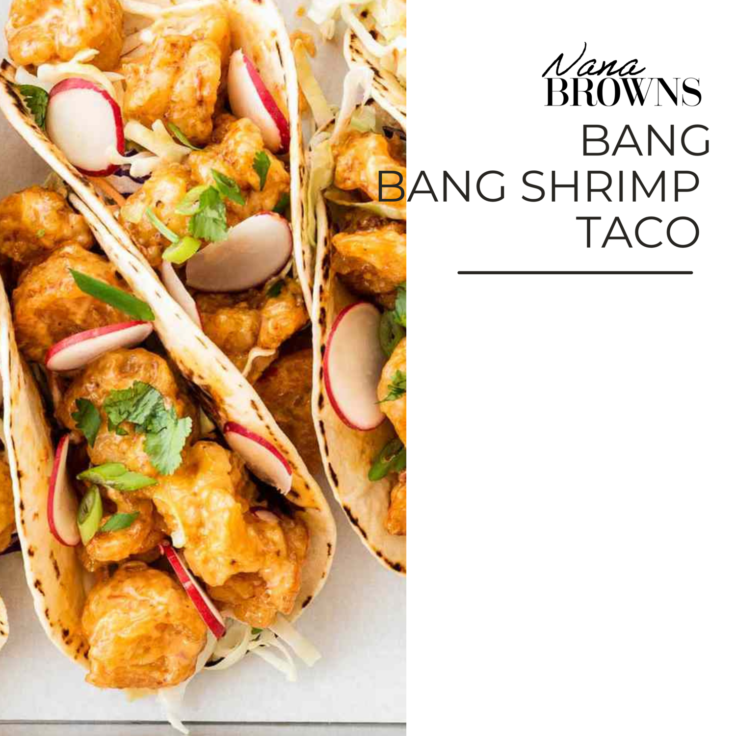 Bang Bang Shrimp Taco Recipe