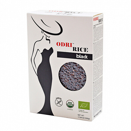 Рис чёрный длиннозёрный Ms. Odri, 500 гр