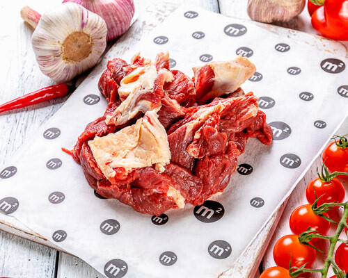 Мясо говяжье для котлет охлажденное, Ферма М2, 600 г