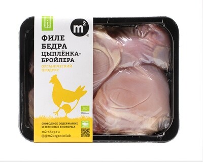 Филе бедра цыпленка-бройлера, Ферма М2, 550 г