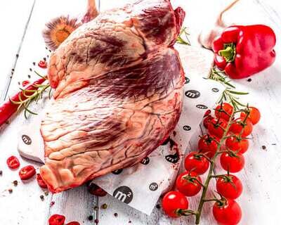 Сердце говяжье шоковая заморозка, Ферма М2, 0,4 кг