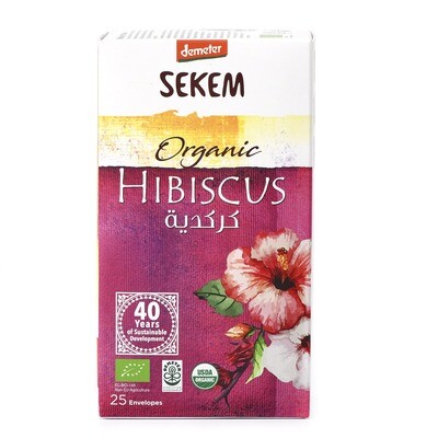 Органический каркаде, чайный напиток, "Евролист", Demeter,25*2г, SEKEM
