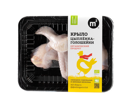 Крыло цыпленка-голошейки, Ферма М2, 350 г
