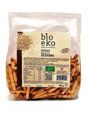 Хлебные палочки мини с кунжутом, Bio Eko, 150г
