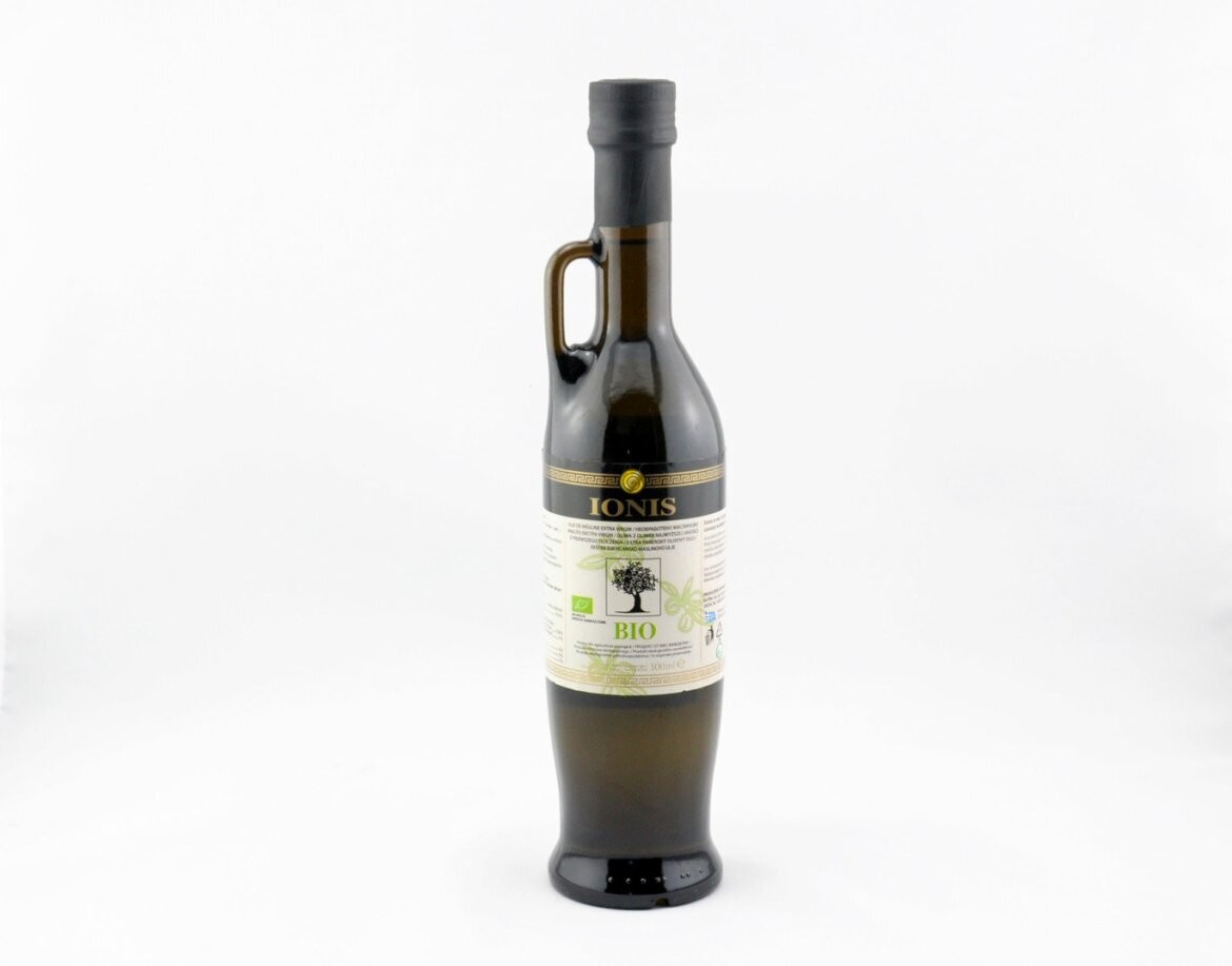 Оливковое масло нерафинированное Extra Virgin, BIO, IONIS, 500 мл