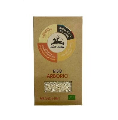 Рис белый шлифованный Arborio (Арборио), Alce Nero, 500 г