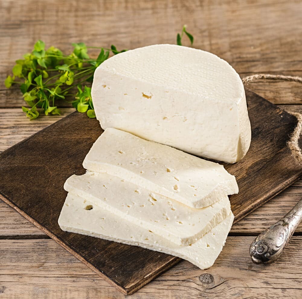 Сыр Домашний из коровьего молока 40 %, Эко-ферма "Рябинки", 300 г