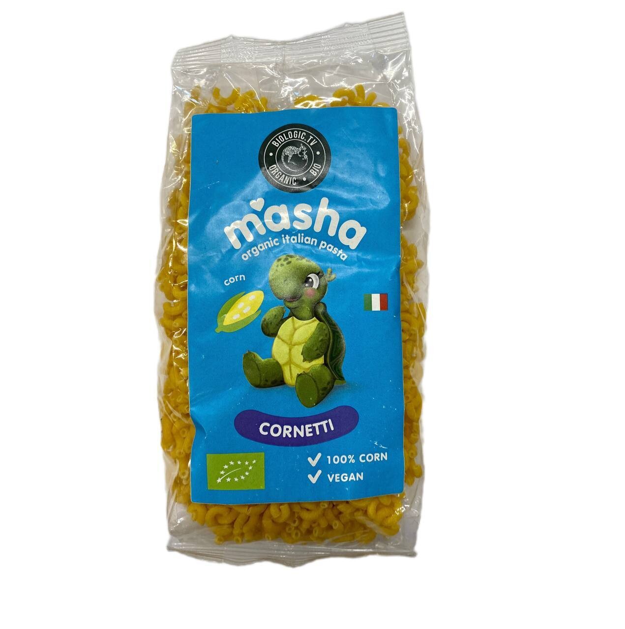 Паста итальянская из кукурузы, Masha CORNETTI, 250 г