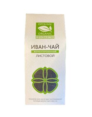 Иван-чай ферментированный листовой органический, Емельяновская Биофабрика, 50 г