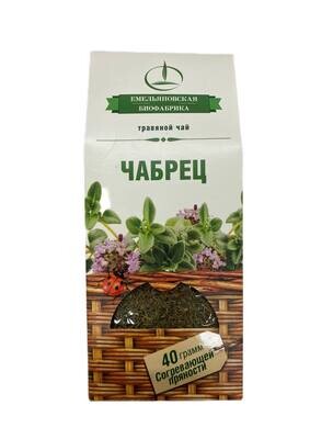 Напиток чайный травяной "Чабрец", Емельяновская Биофабрика, 40 г