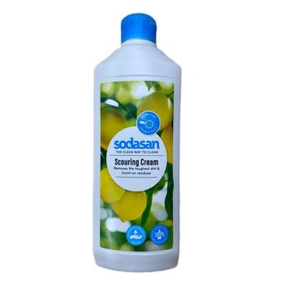 Очищающий крем для стеклокерамики и других поверхностей, SODASAN, 500 мл