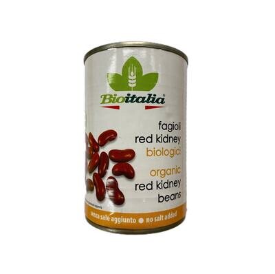 Фасоль красная консервированная, Bioitalia, 400 г