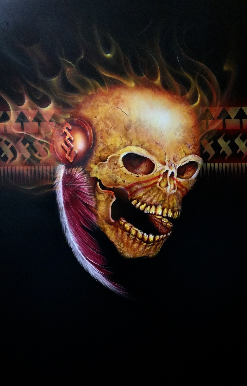 FSU Fire Skull