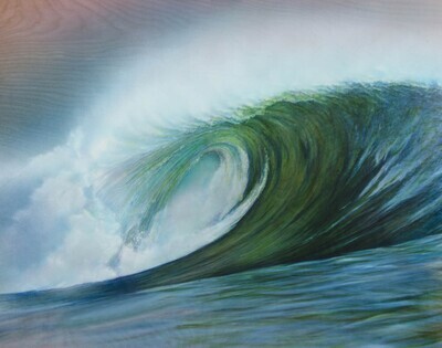 Maverick&#39;s Left (Matted &amp; Framed)