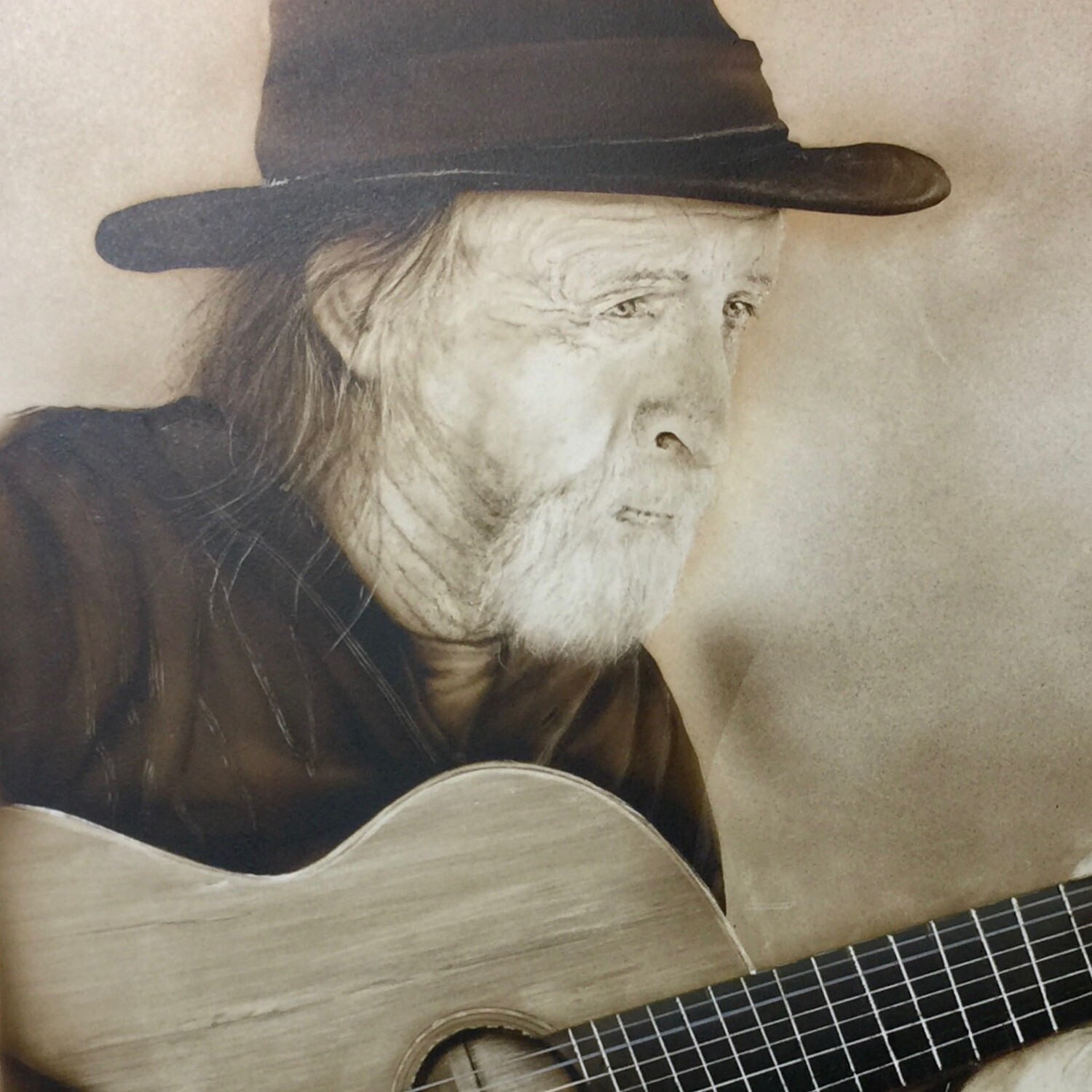 Balboa Park Guitarist (Paper)