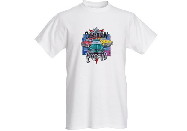 Canadian Poncho  3 Car T-Shirt