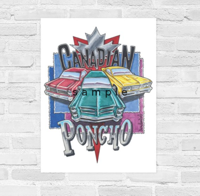 Canadian Poncho 18&quot;x24&quot; Poster