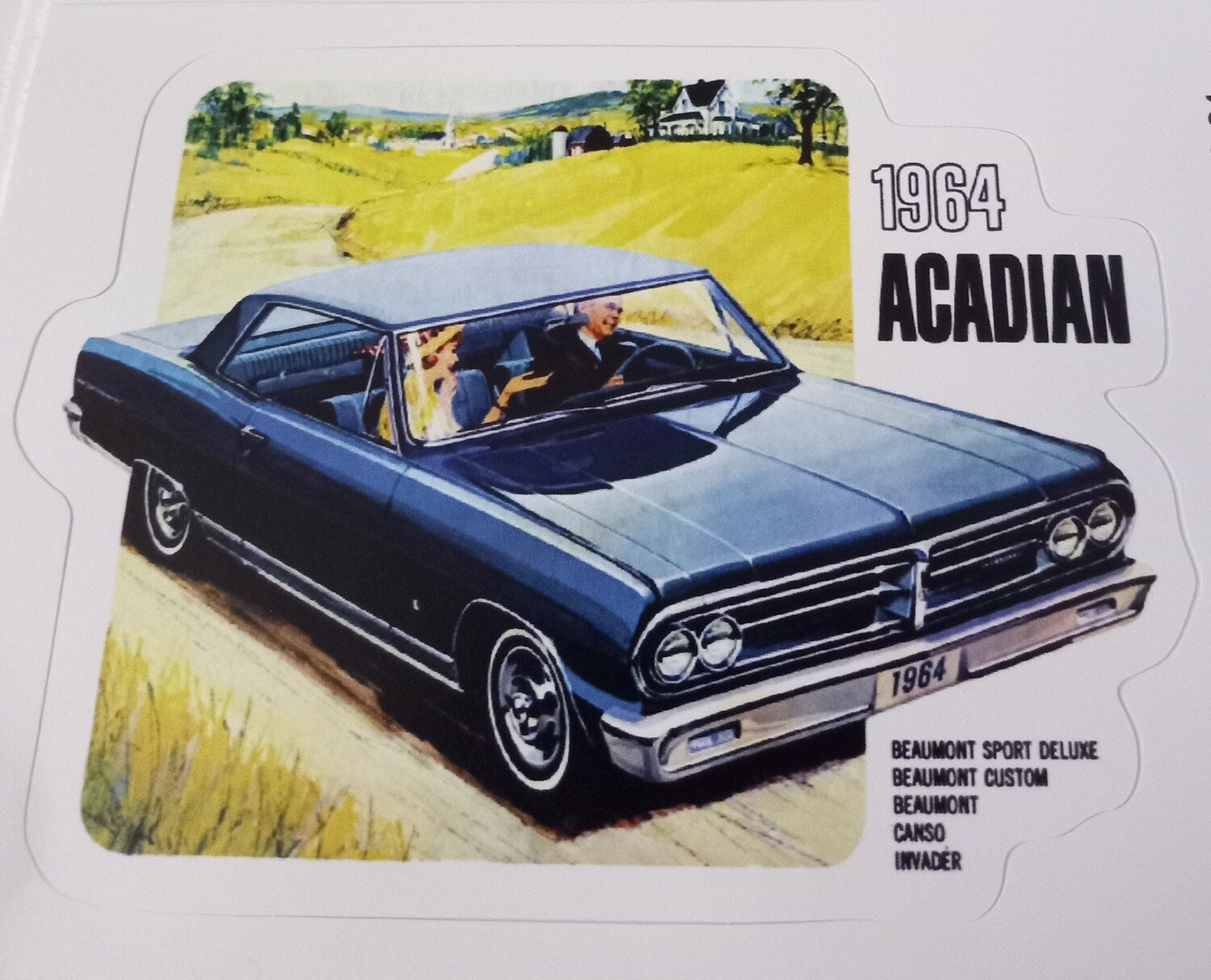 1964 Acadian Beaumont Sticker