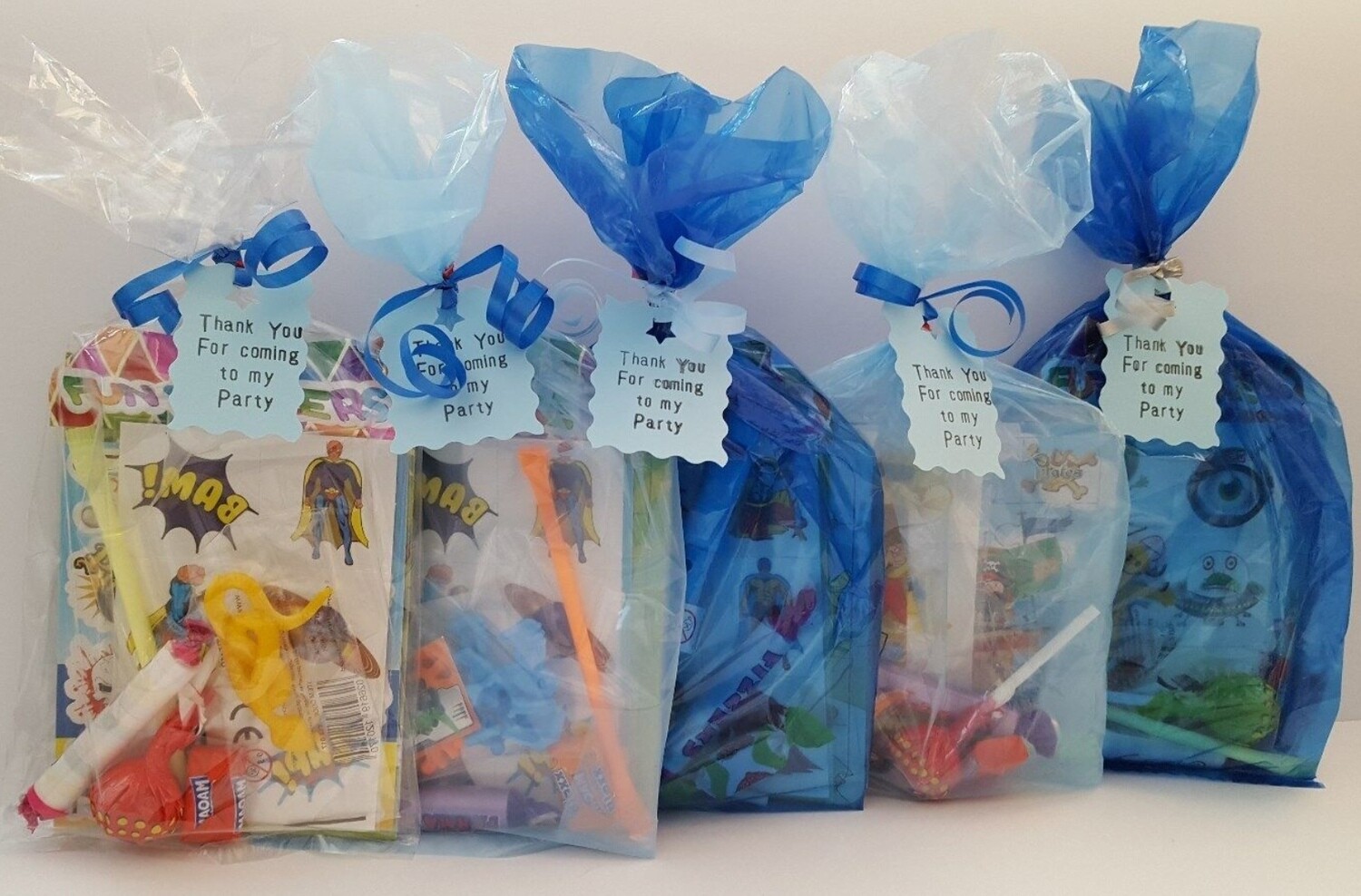 BOYS PARTY BAG PRE-FILLED
