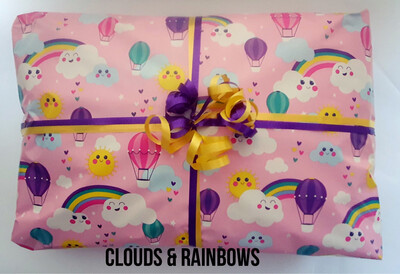 Clouds &amp; Rainbow Pass The Parcel