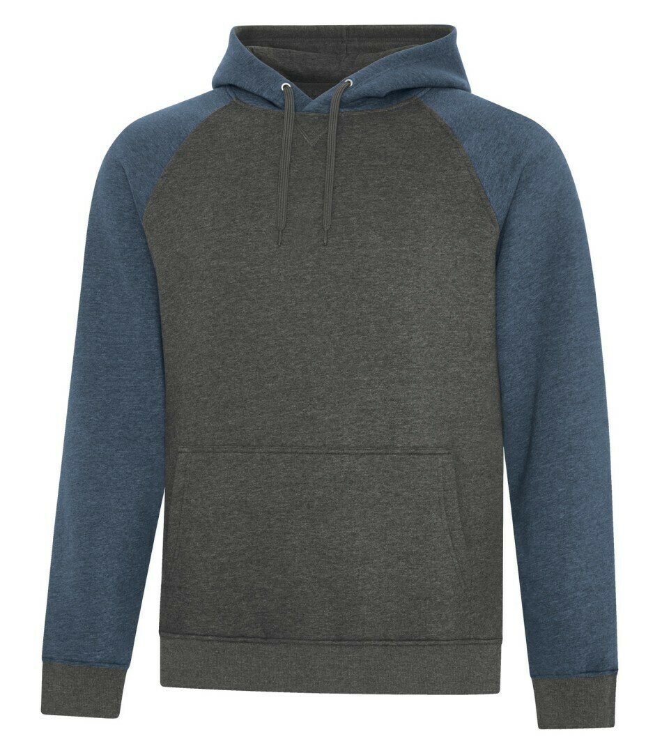 STAFF Two Tone Pull Over Hoodie