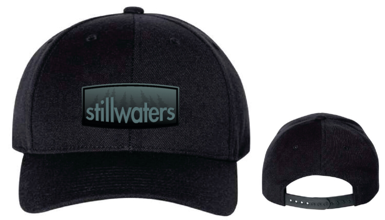 Curved Snapback Hat with PATCH