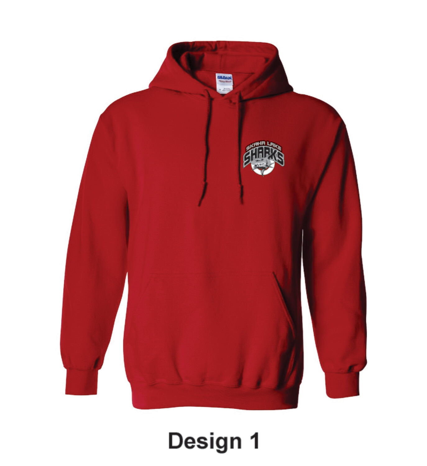 Embroidered Cotton Pull Over Hoodie
