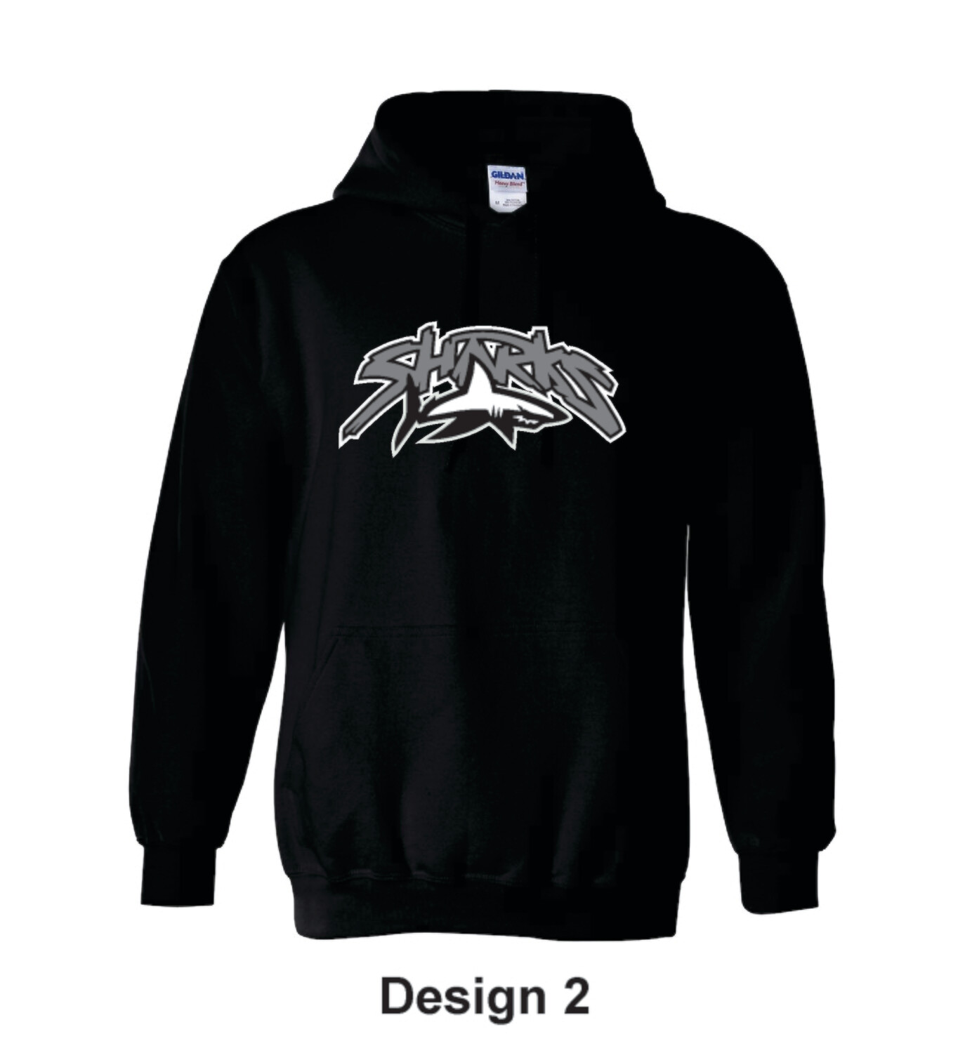 Printed Cotton Pull Over Hoodie