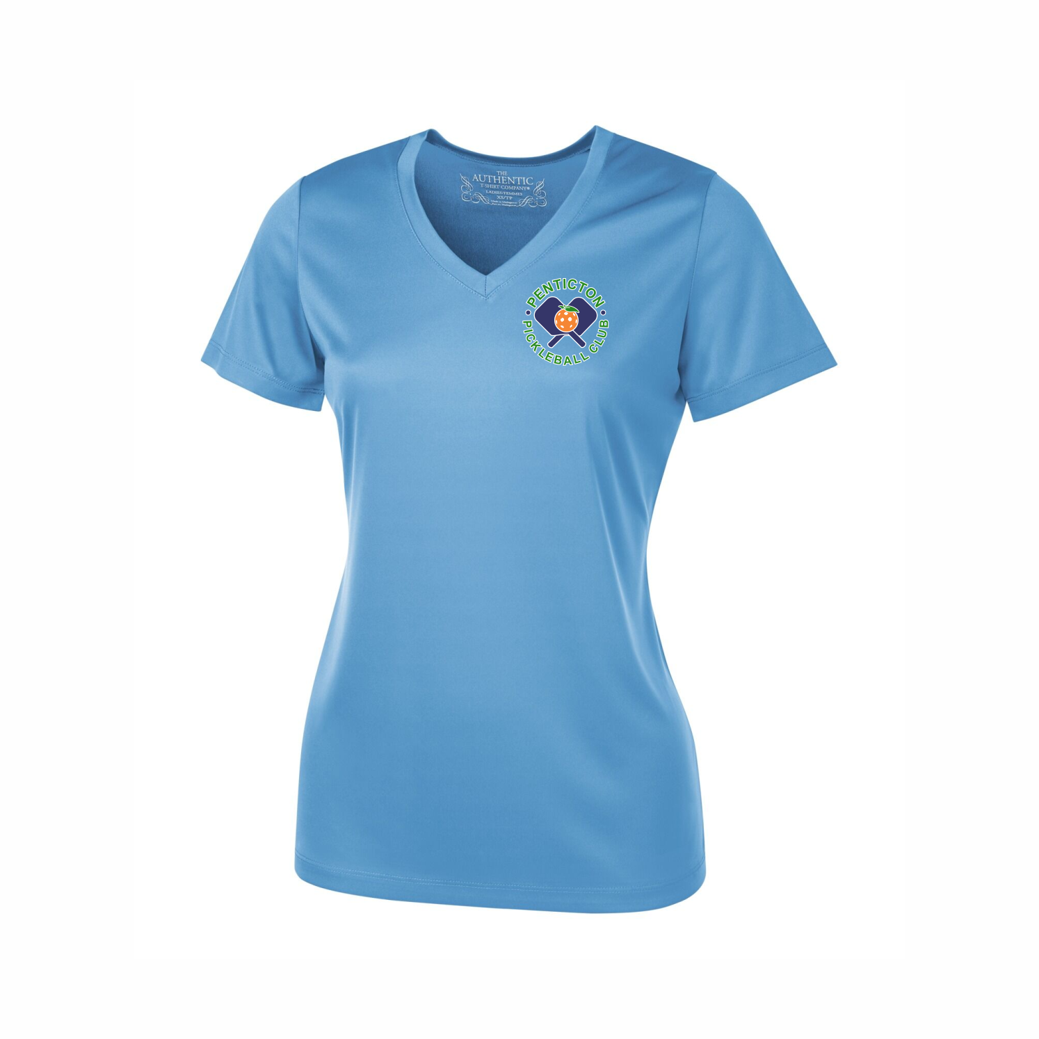 Ladies Short Sleeve V-Neck T-Shirt
