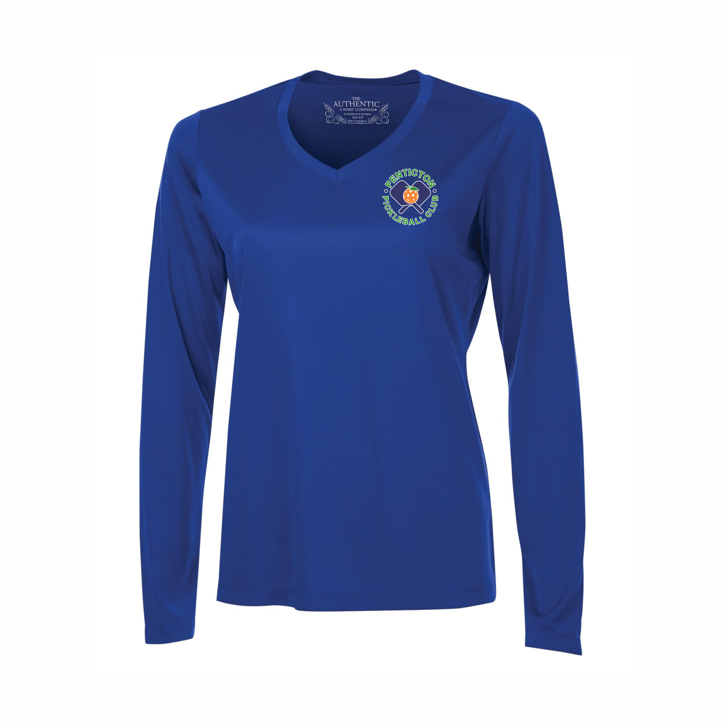 Ladies Long Sleeve V-Neck Shirt