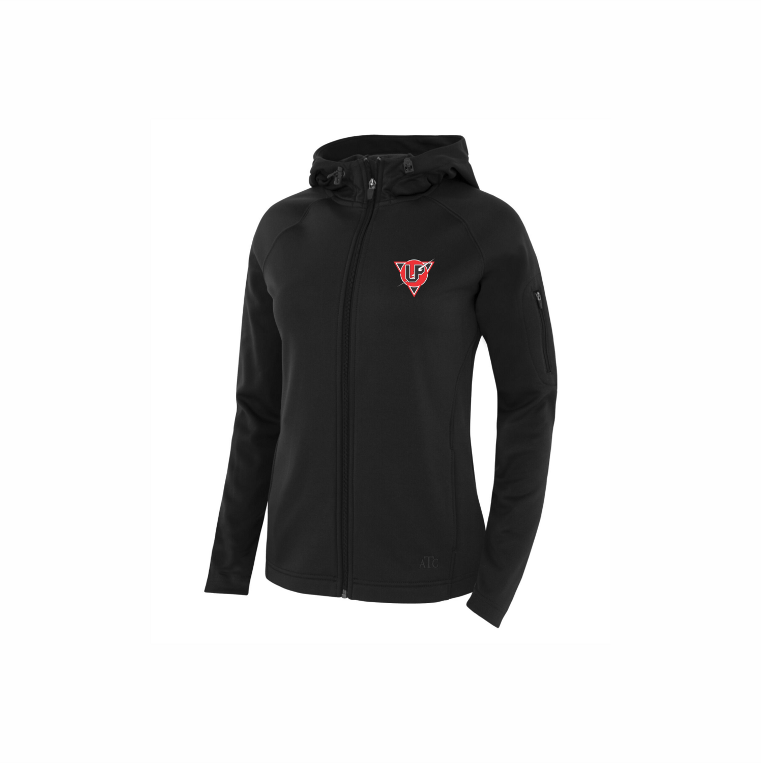 STAFF Ladies Polyester Wicking Zip Up Hoodie