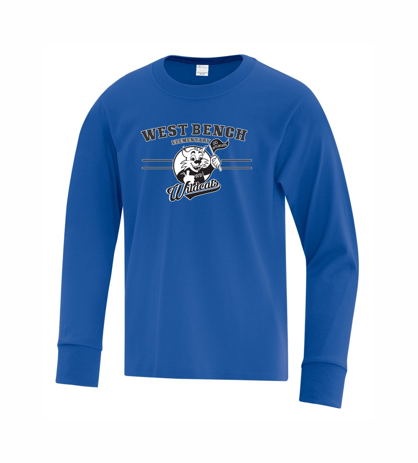 Cotton Long Sleeve Shirt, Colour: Royal