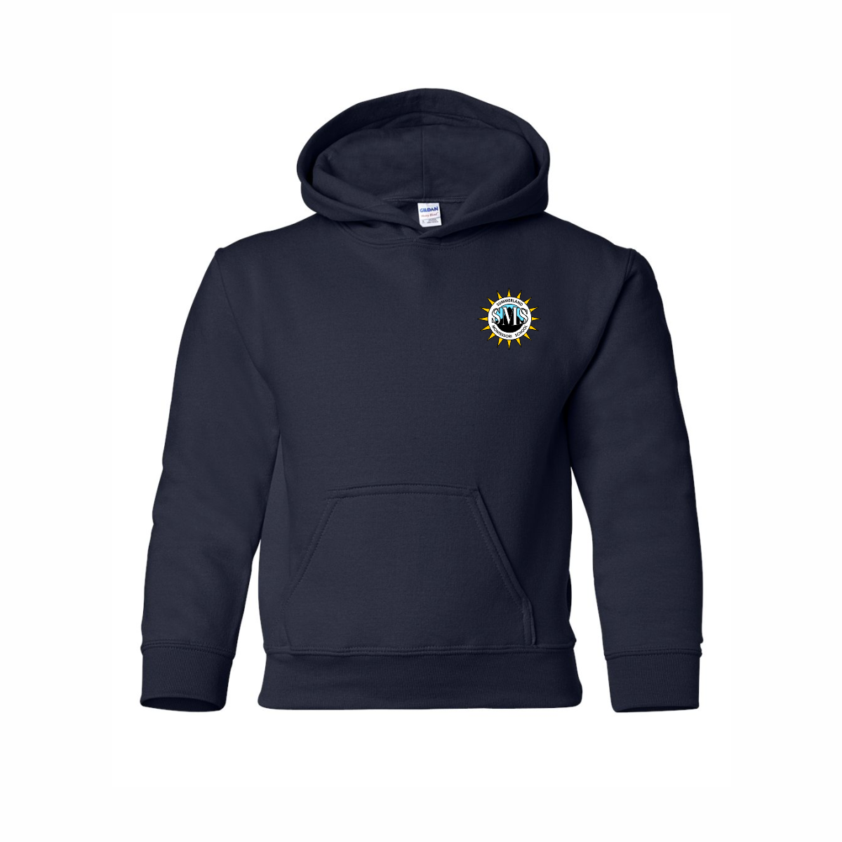 Pull Over Hoodie, Colour: Navy