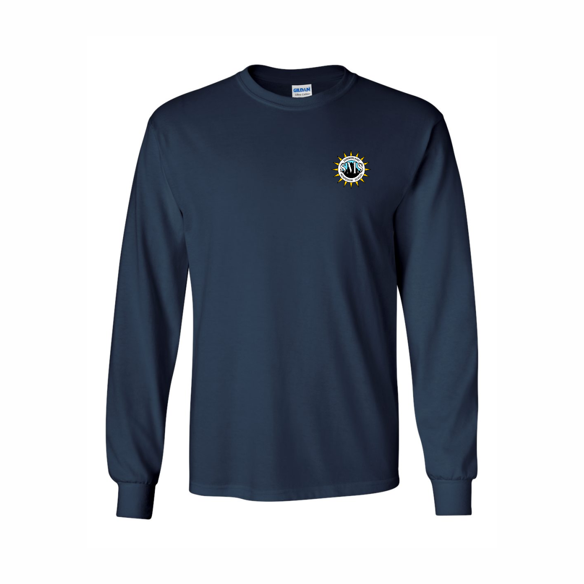 STAFF Cotton Long Sleeve Shirt, Colour: Navy