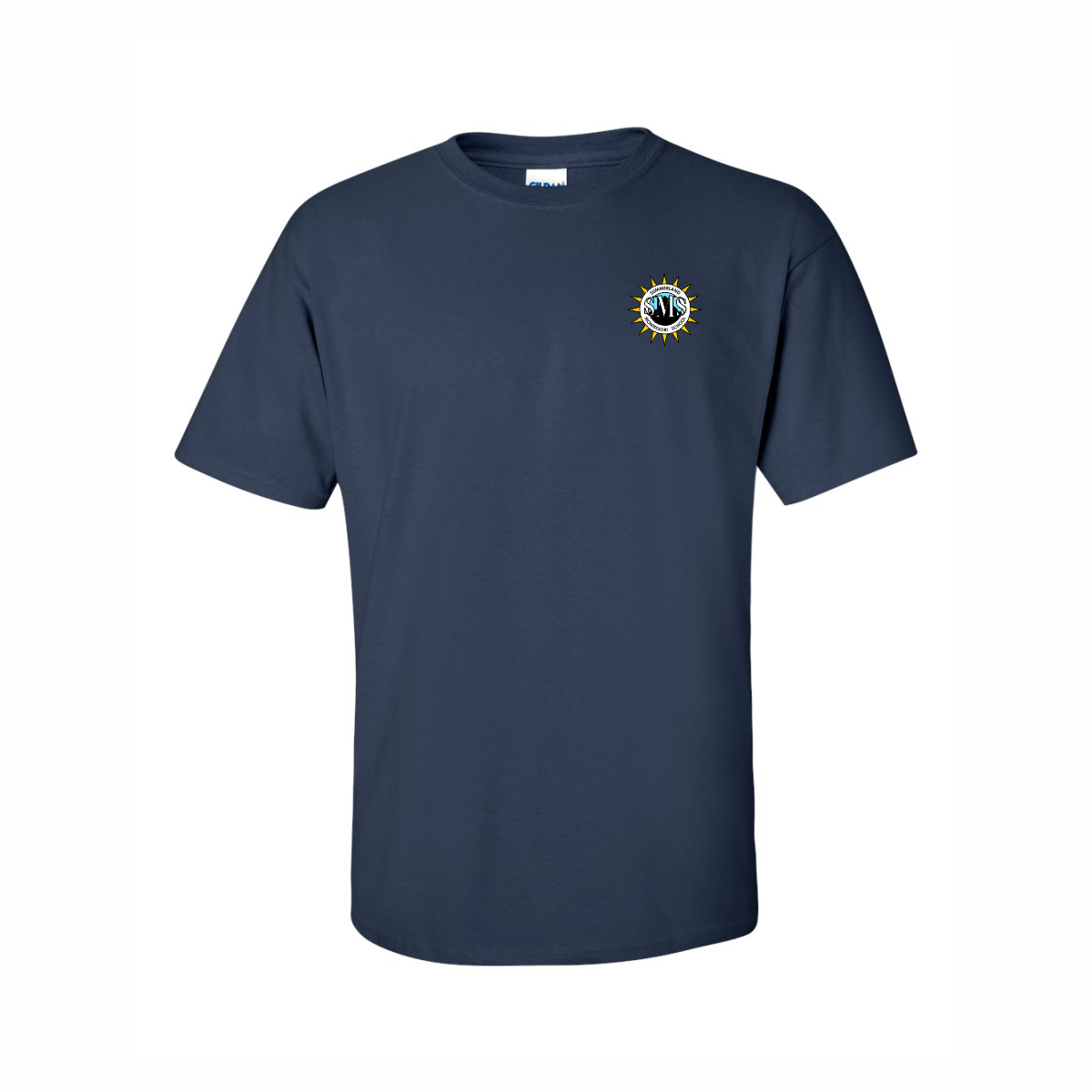 STAFF Cotton T-Shirt, Colour: Navy