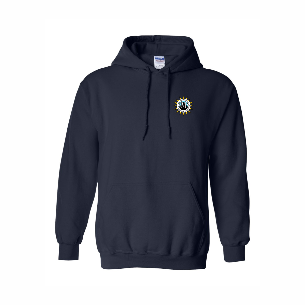 STAFF Pull Over Hoodie, Colour: Navy