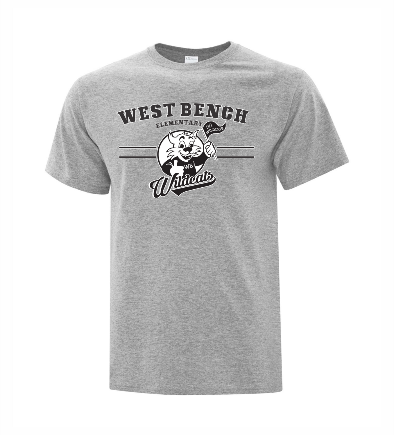 STAFF Cotton T-Shirt, Colour: Sports Grey