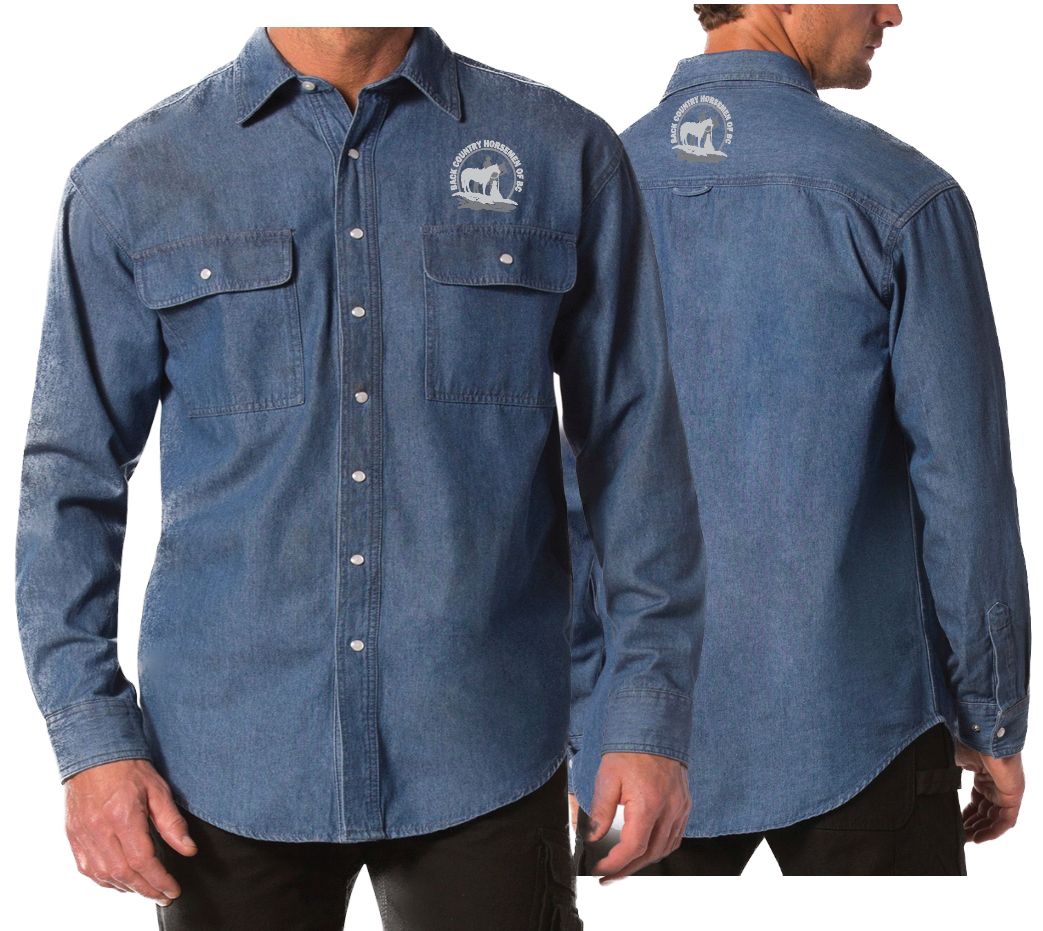 Men&#39;s Denim Shirt