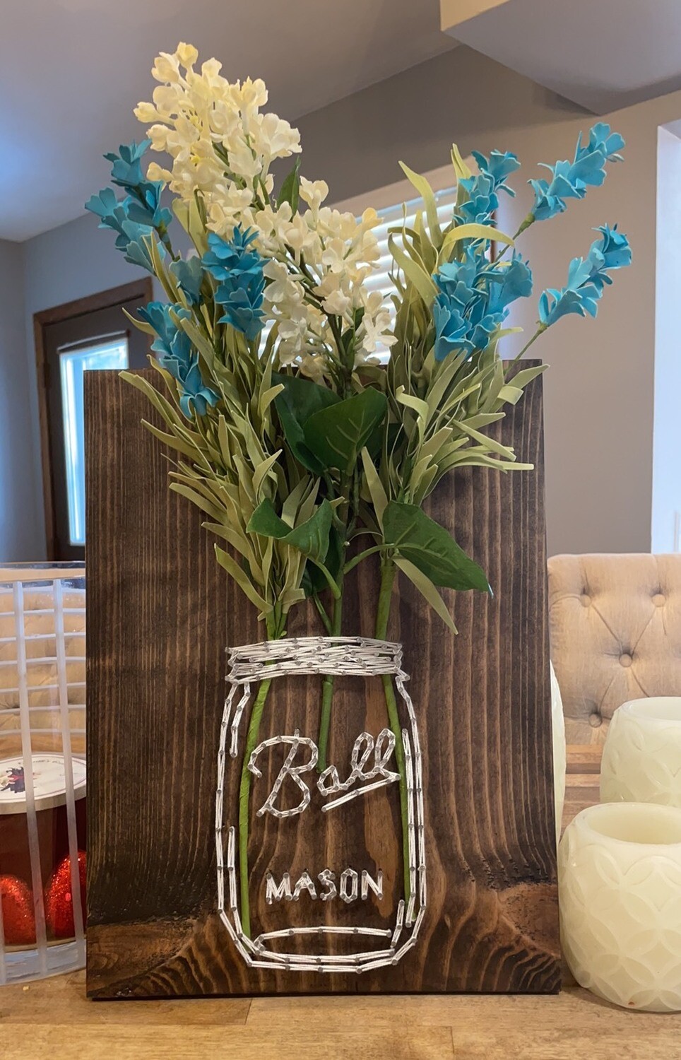 Mason Jar Sign