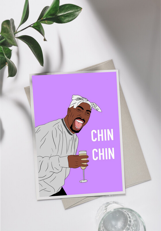 Chin Chin Bursdagskort