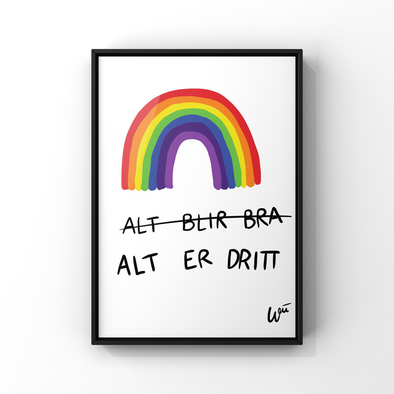 «Alt Er Dritt» A4