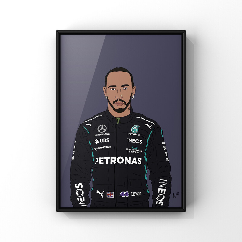 Lewis Hamilton A3