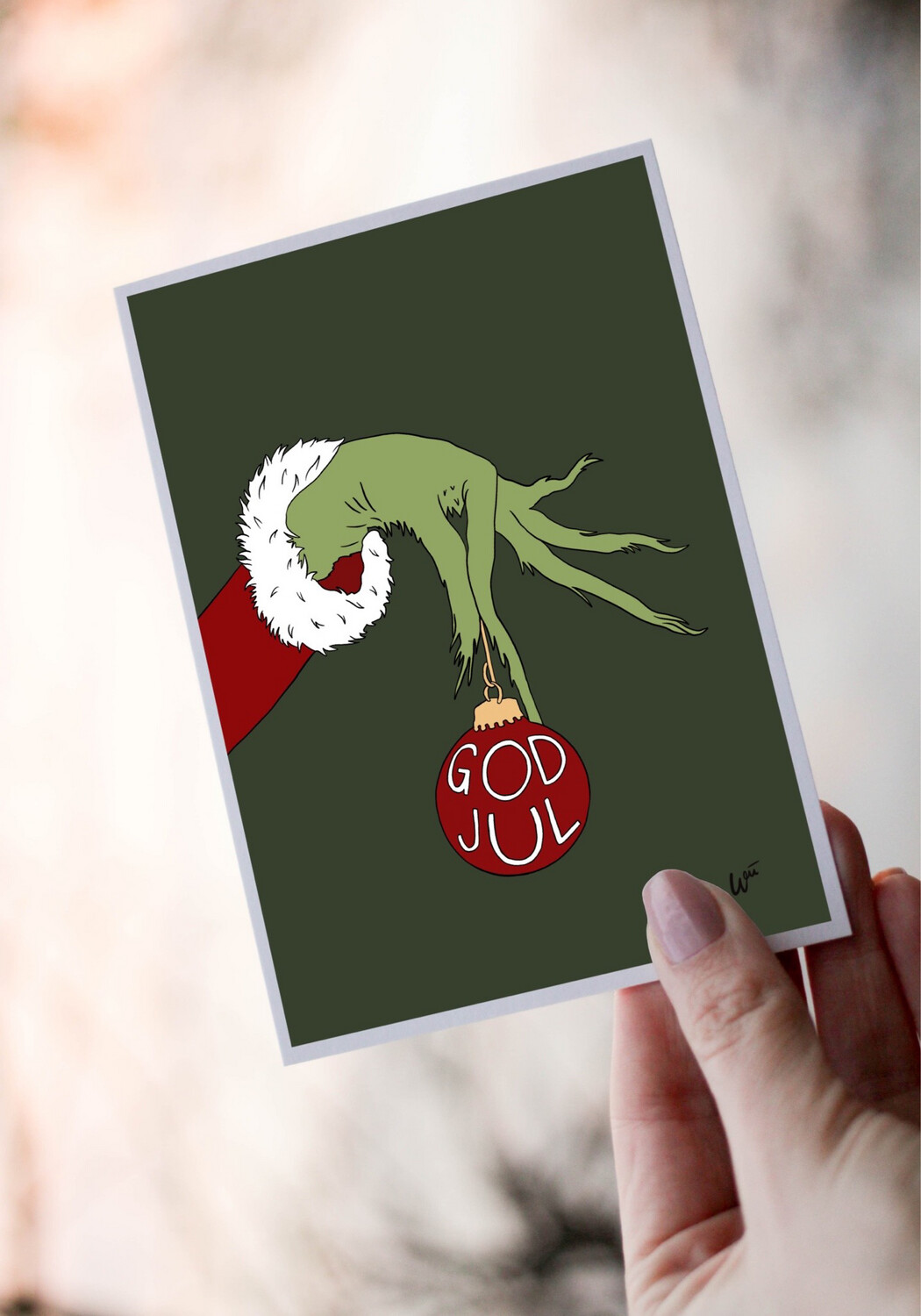 Grinch-kule Grønn