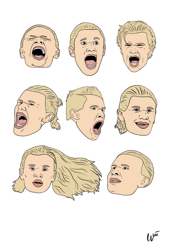Haaland Trynekollasj A3
