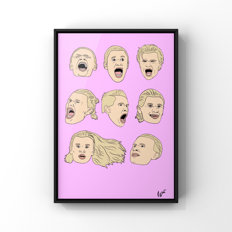 Haaland Trynekollasj Rosa A3