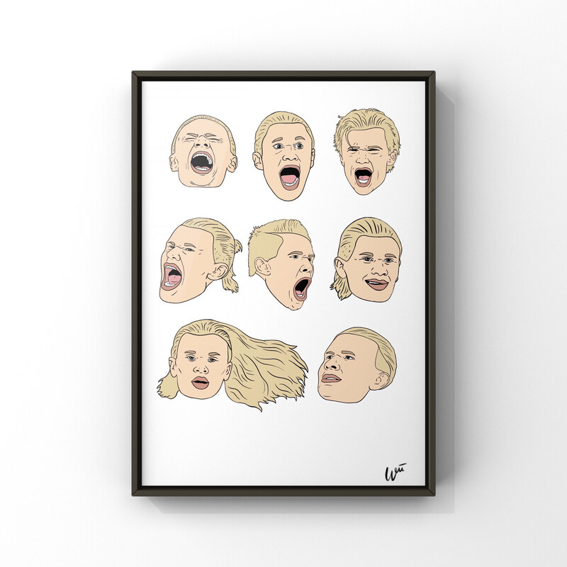 Haaland Trynekollasj A3