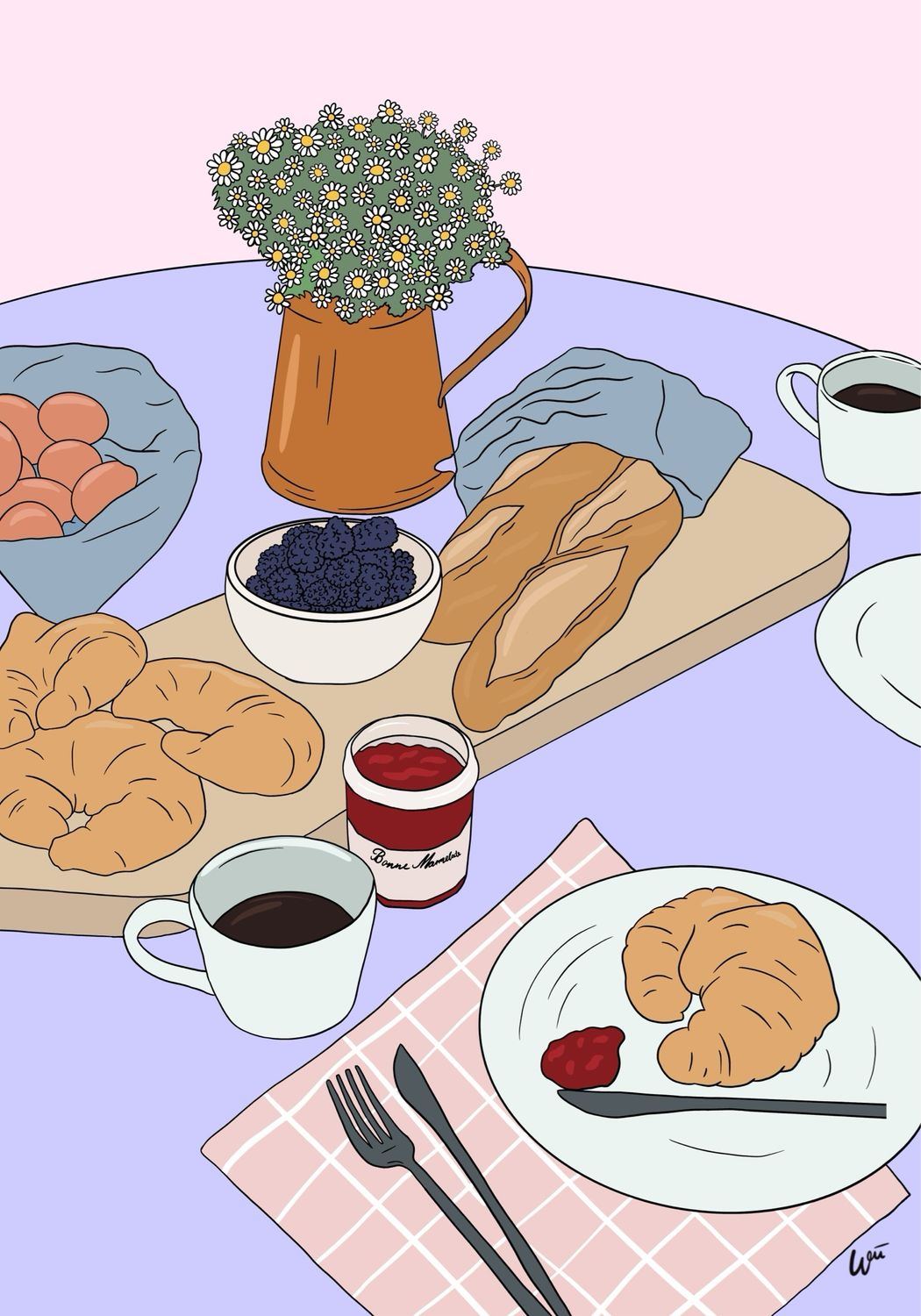 Frokostbord A4