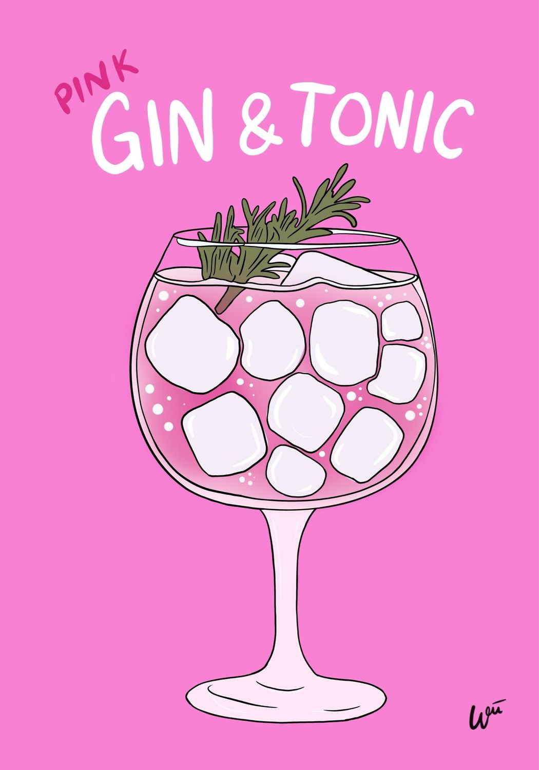 Pink Gin&amp;Tonic A3