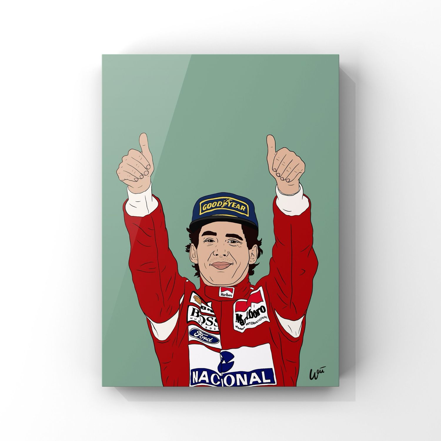 Ayrton Senna A3