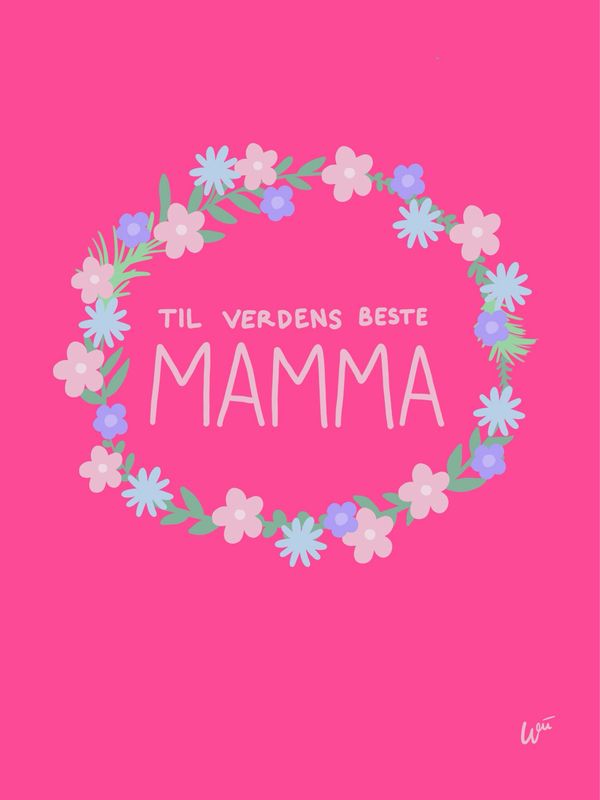 Morsdagskort - Verdens Beste